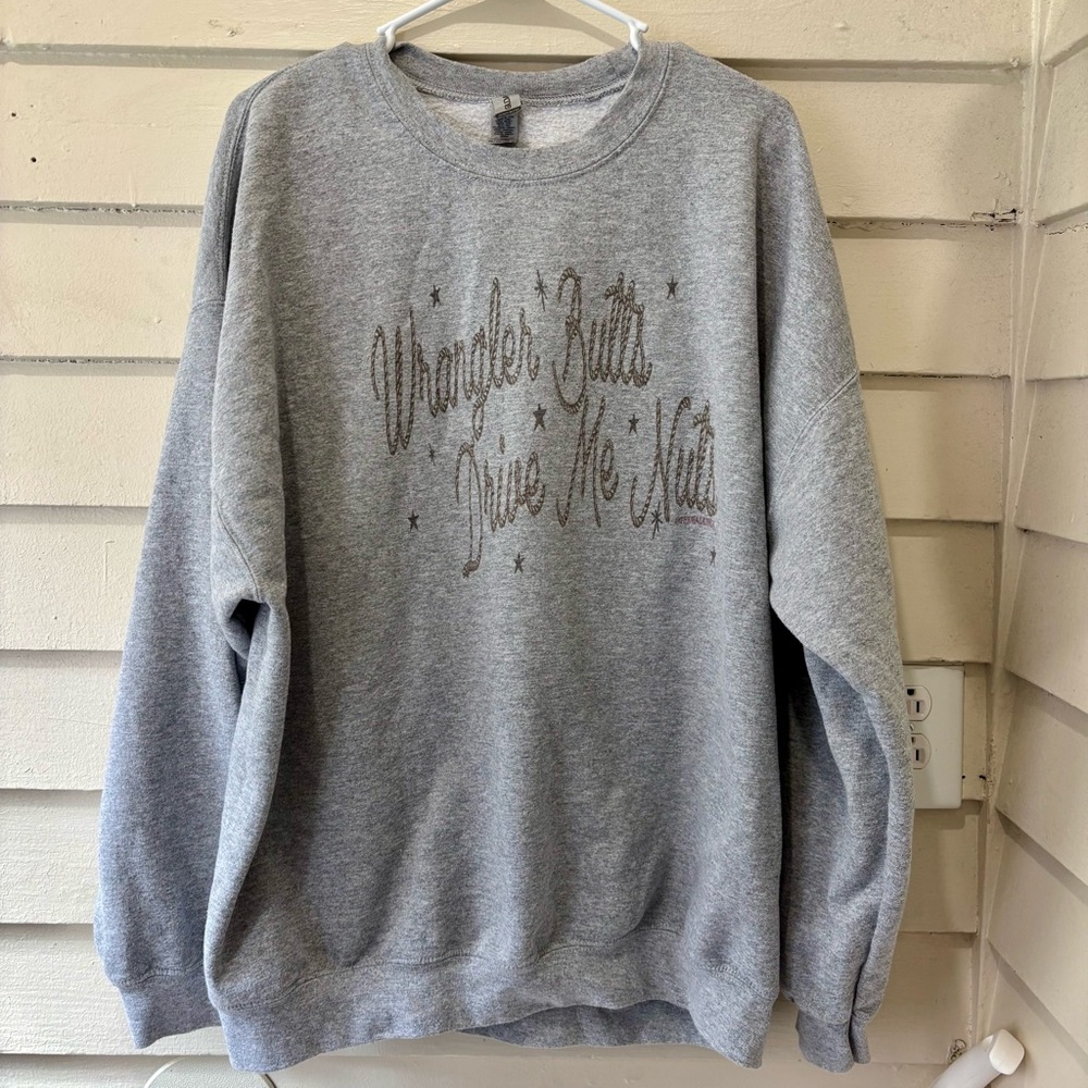🔥5 for $25🔥 Wrangler Butts Drive Me Nuts Funny Country Western Rope Font Printed